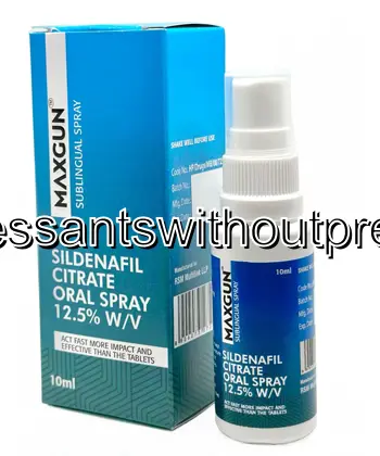 maxgun sublingual spray